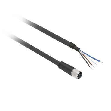 [E27W4] Schneider Electric Câble capteur/acteur avec connecteur - XZCP0941L5
