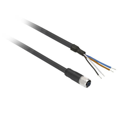 [E27W5] Schneider Electric Câble capteur/acteur avec connecteur - XZCP1141L2