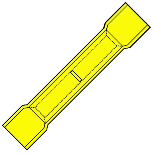 [E28U9] Klemko A Press Connector For Copper Cable - 101120 [100 Pieces]
