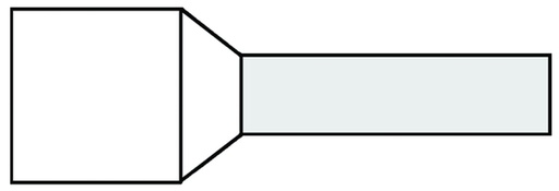 [E2AH3] Klemko KL-D Wire End Sleeve - 727018 [500 Pieces]