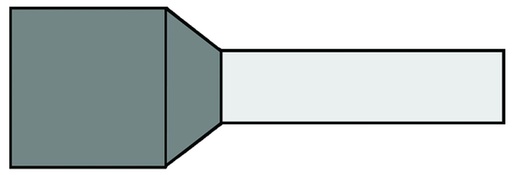 [E2AH5] Klemko KL-D Wire End Sleeve - 727034 [500 Pieces]