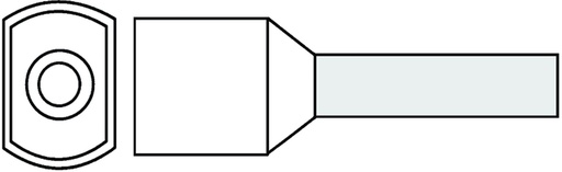 [E2AHG] Manguito Terminal De Cable Klemko KL-D - 727500 [500 Unidades]