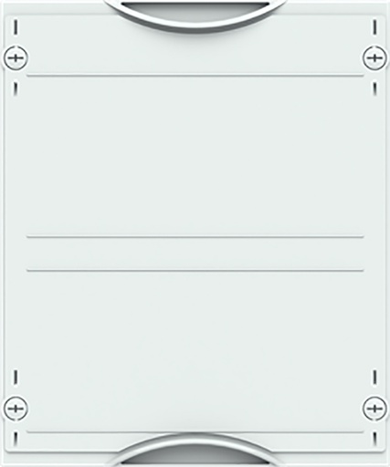 [E2NQ6] ABB Comfortline, Twinline, Triline Built-In Unit Empty - 2CPX041683R9999