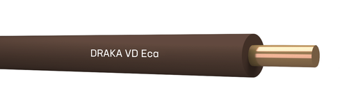 [E2PQ6] Draka VD Installationskabel - 802849D3 [100 Meter] - Leiternennquerschnitt: 6 mm2