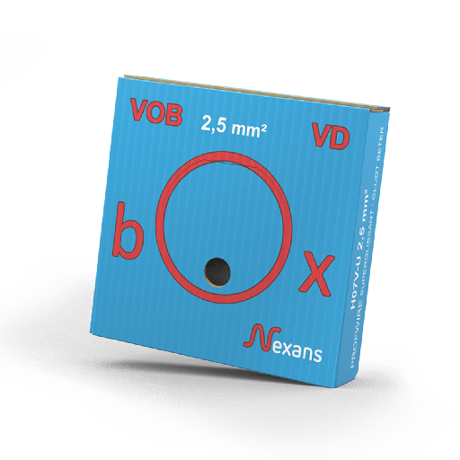 [E2Q65] Nexans H07V-U Profwire Installation Wire - 10533331 [100 Mètres]