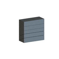 [E2T26] Legrand VAN GEEL Acoustic insulation Piece Wall channel - 351389