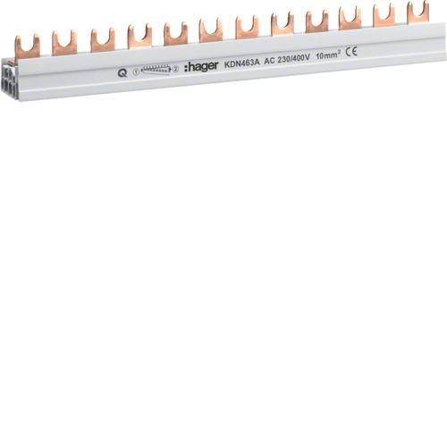 [E2ZPA] Hager Quickbusbar Kamrail - KDN463A