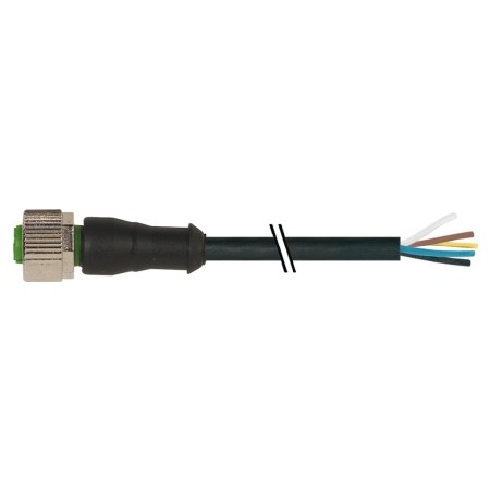 [E33JS] MURR Sensor/Actor Cable With Connector - 7000-12241-6150500