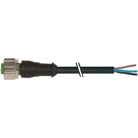 [E33JU] MURR Sensor/Actor Cable With Connector - 7000-12241-6350500