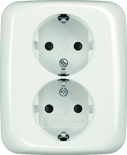 [E26ZB] ABB Busch-Jaeger Reflex SI Wall Outlet (WCD Switchgear) - 2TKA00003898