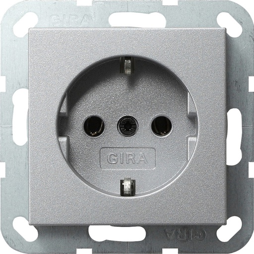 [E277J] Gira System 55 Wall Socket Outlet (WCD Switchgear) - 018826