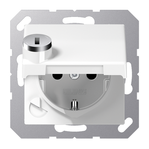 [E278R] Jung Wall Outlet Box (WCD Switchgear) (European Socket) - AS1520NBFKLSLWW