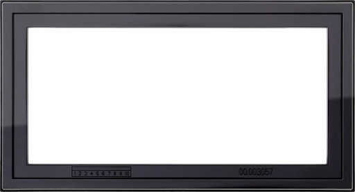 [E27FA] Gira E2 Cover Frame Switchgear - 131205