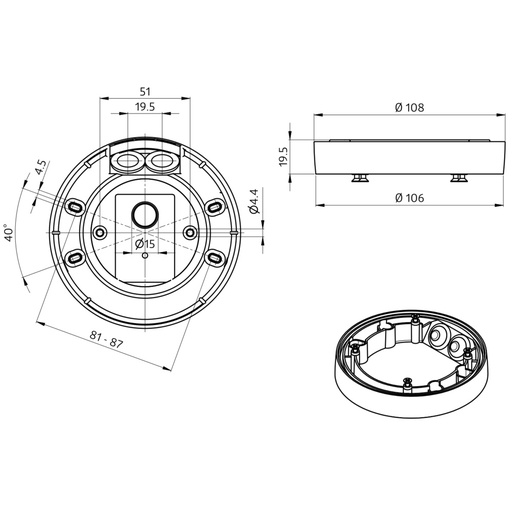 [E27JE] BEG Luxomatnet Accessories Motion Sensor - 93307