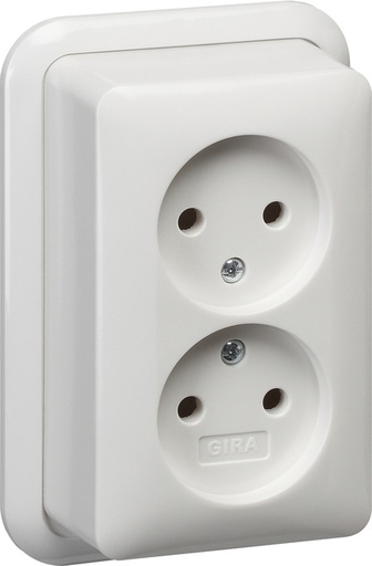 [E27T2] Gira Flush-Mounted Socket Outlet (WCD Switchgear) - 079111