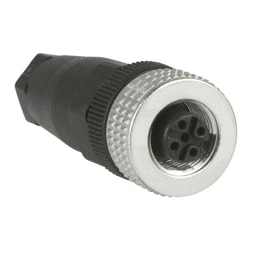 [E27VV] Schneider Electric Round (Industrial) Connector - XZCC12FDM40B