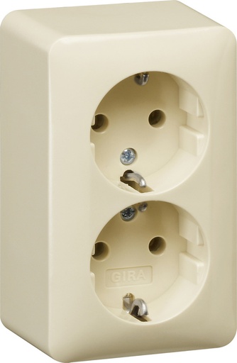 [E28B8] Gira Flush-Mounted Socket Outlet (WCD Switchgear) - 078012