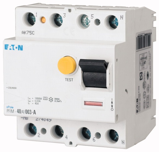 [E293W] EATON INDUSTRIES P Ground fault Circuit Interrupter - 102829