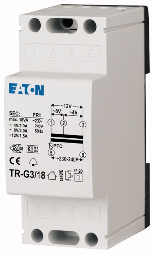 [E29A8] EATON INDUSTRIES TR Bell Transformer - 272483