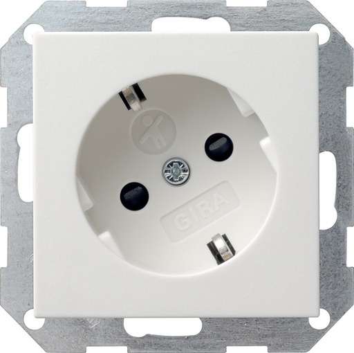 [E29FM] Gira System 55 Wall Socket Outlet (WCD Switchgear) - 041827