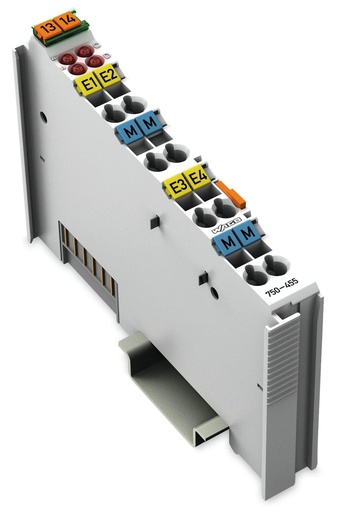 [E2A98] Wago Decentraal Randapparaat Veldbus - Analoge In- En Uitgangsmodule - 750-455