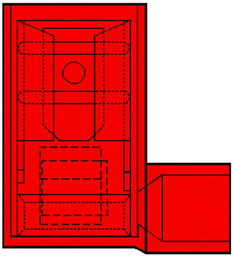 [E2AJ9] Klemko IS Core Connector Rond/plat - 101275 [100 Stuks]