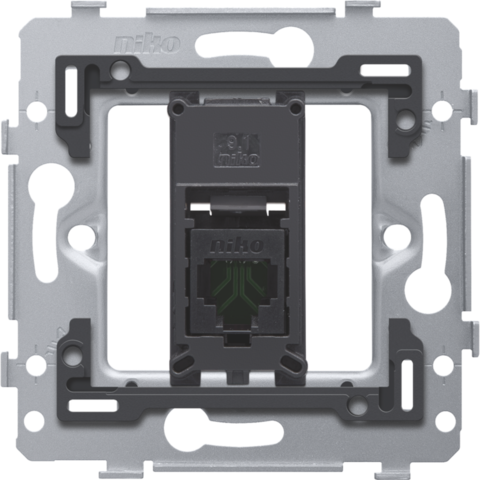 [E2AY7] Niko Basic Element Data Socket Outlet Twisted Pair - 170-75251