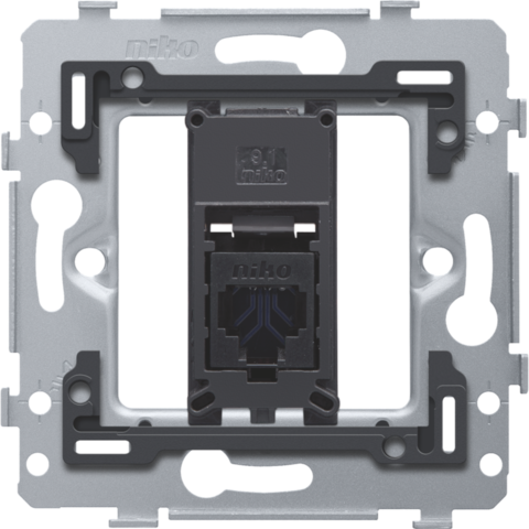 [E2AY9] Niko Basic Element Data Socket Outlet Twisted Pair - 170-75261