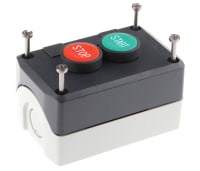 [E2BAJ] Schneider Electric Harmony Pushbutton Box Complete - XALD215