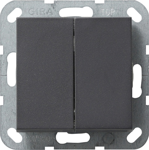 [E2CKQ] Gira System 55 Installation Switch - 012828