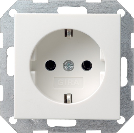 [E2CPF] Gira System 55 Wall Socket Outlet (WCD Switchgear) - 046627