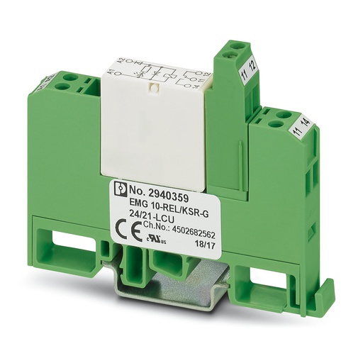 [E2D24] Phoenix Contact EMG Auxiliary Relay - 2940359