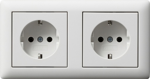 [E2DSF] Gira Standard 55 Wall Socket Outlet (WCD Switchgear) - 079304