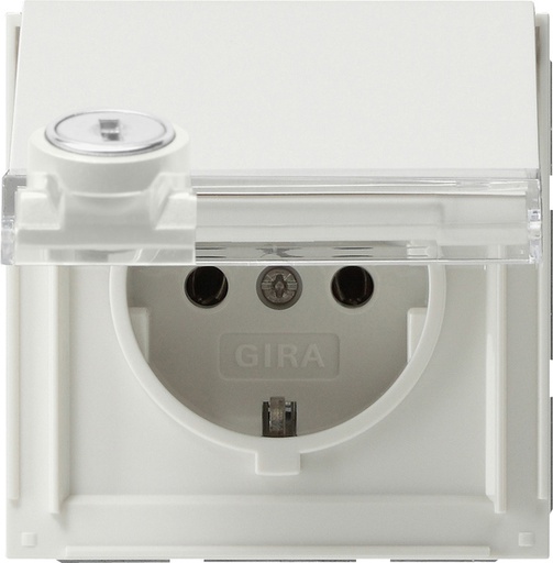 [E2E8C] Gira TX44 Wall Socket Outlet (WCD Switchgear) - 044766