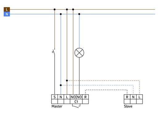 [E2EQY] BEG Luxomat Motion Switch (Complete) - 92265