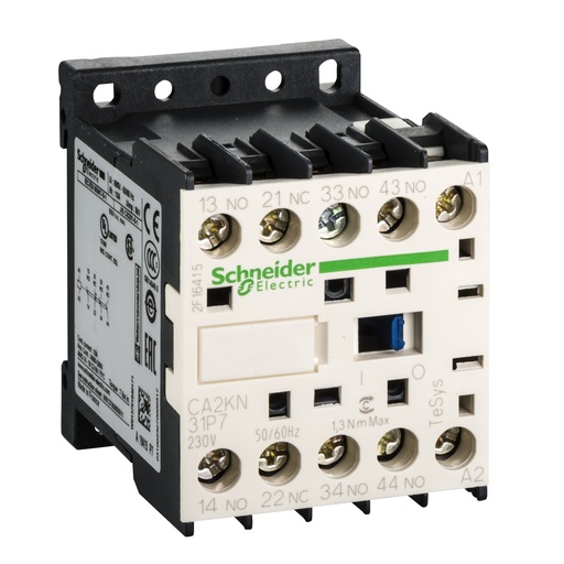 [E2F6J] Schneider Electric CA2 Auxiliary Relay - CA2KN31P7