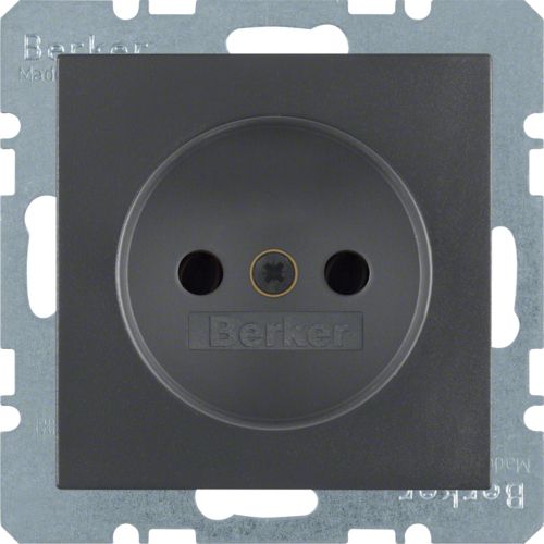 [E2FHC] Hager Berker S.1/B.3/B.7 Wall Outlet (WCD Switchgear) (European Socket) - 6167331606