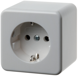 [E2FHQ] Hager Berker Base De Enchufe Mural (interruptor WCD) (Enchufe Europeo) - 470049