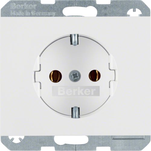[E2FHZ] Prise Murale Hager Berker K.1/K.5 (appareillage WCD) (Prise européenne) - 47157009