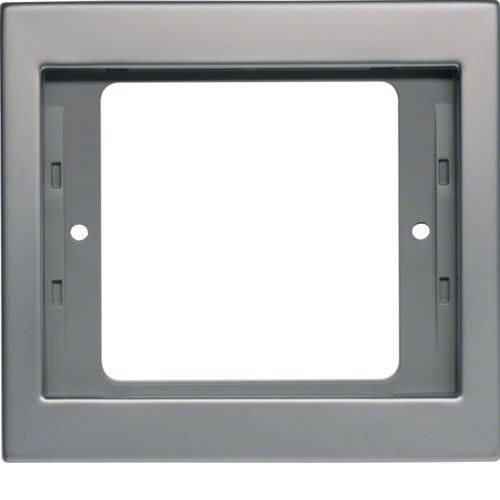 [E2FKM] Hager Berker K.5 Cover Frame Switchgear - 13137004