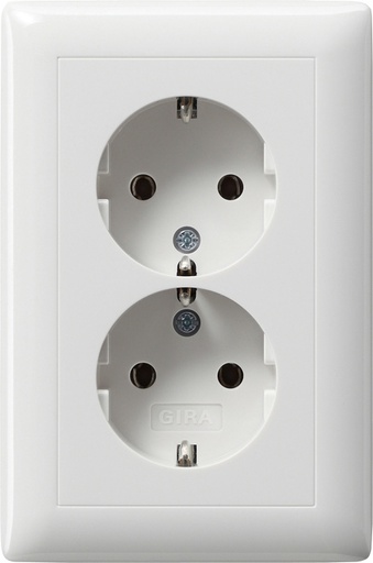 [E2FVC] Gira Standard 55 Wall Socket Outlet (WCD Switchgear) - 078203