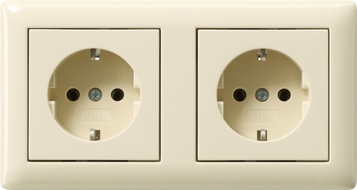 [E2FVD] Gira Standard 55 Wall Socket Outlet (WCD Switchgear) - 079301