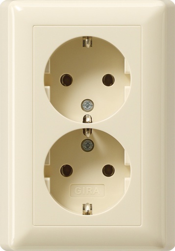 [E2FV9] Gira Standard 55 Wall Socket Outlet (WCD Switchgear) - 078801