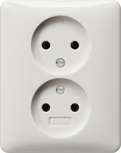 [E2FVJ] Gira Standard 55 Wall Socket Outlet (WCD Switchgear) - 079803