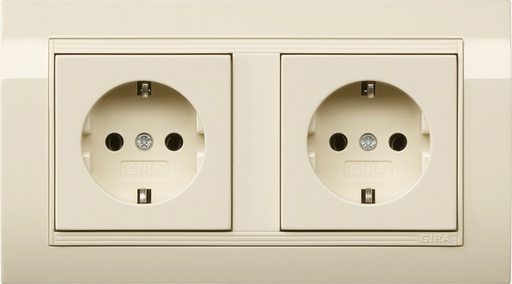 [E2FWV] Gira Standard 55 Wall Socket Outlet (WCD Switchgear) - 0756021