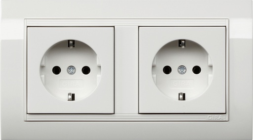 [E2FWW] Gira Standard 55 Wall Socket Outlet (WCD Switchgear) - 0756023