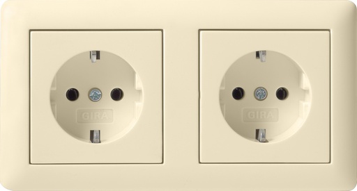 [E2GB9] Gira Standard 55 Wall Socket Outlet (WCD Switchgear) - 073401