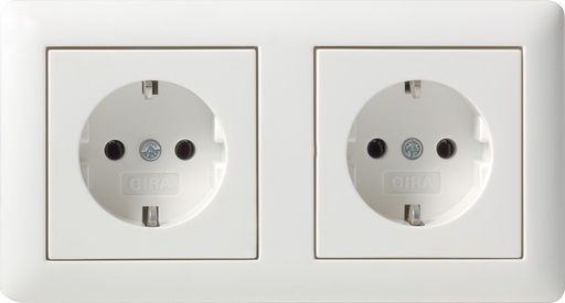 [E2GBA] Gira Standard 55 Wall Socket Outlet (WCD Switchgear) - 073403