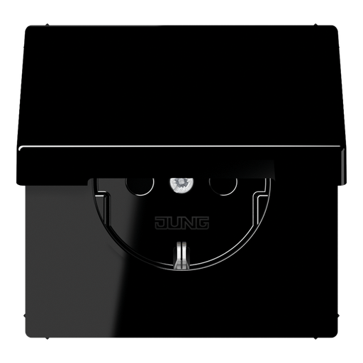 [E2GV4] Jung Wall Outlet Box (WCD Switchgear) (European Socket) - LS1520NBFKLSW