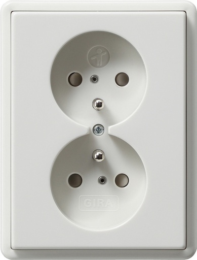 [E2H5V] Gira Standard 55 Wall Socket Outlet (WCD Switchgear) - 079503